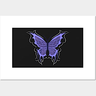 sharp butterfly Posters and Art